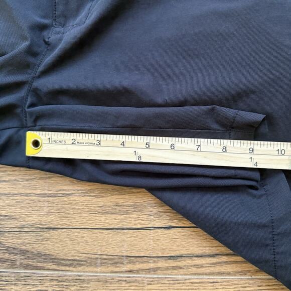 Banana Republic Men’s Tech Shorts Size 36 Black Stretch Quick Dry Casual Golf - Picture 7 of 7